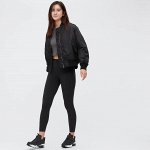 UNIQLO - куртка бомбер на молнии 09 BLACK