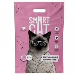 Впитывающий наполнитель Smart Cat. 10 л. 5 кг. (мелкая фракция)