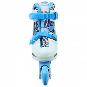 Роликовые коньки раздвижные, размер 30-33, колеса PVC 64 мм, пластиковая рама