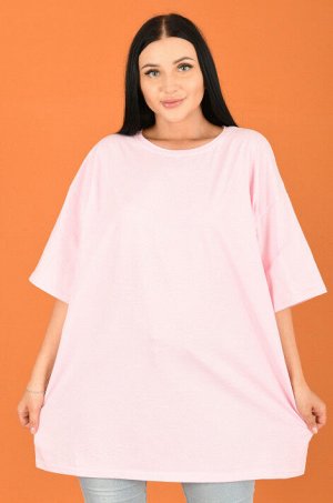 Футболка М-042 розовый (с 62 по 80 размеры)