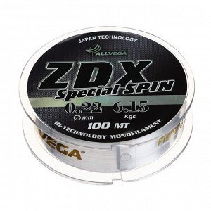 Леска "Allvega" ZDX Special spin 0.22 100м