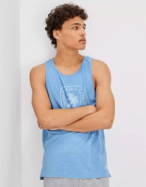 AE Super Soft Slub Graphic Tank Top