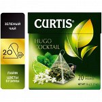 Чай зеленый с добавками Curtis &quot;Hugo Cocktail&quot;,, 20 пирамидок