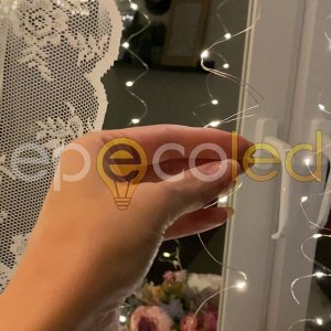 Гирлянда-занавес EPECOLED теплая белая (USB, на пульте, 3х3 метра, 300LED)