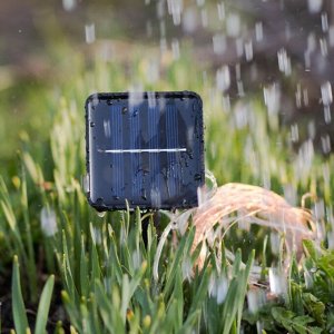 ECOSAD  Нить светодиодная на солнечной батарее (теплый белый)