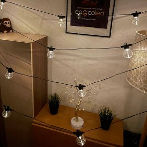 Лампочки Эдисона EPECOLED на солнечной батарее (10 метров, 20LED)