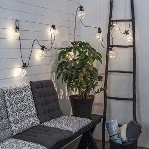 Лампочки Эдисона EPECOLED на солнечной батарее (10 метров, 20LED)