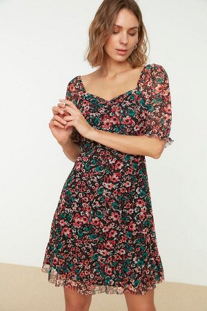 Платье %95 Polyester %5 Elastan