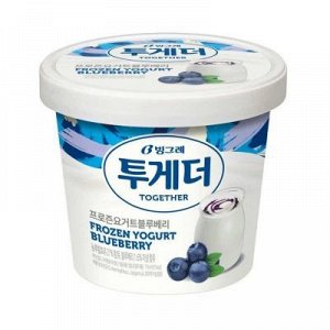 Мороженое Yomamte йогурт Черника Binggrae 710мл