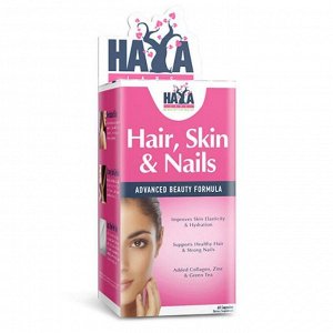 Витамины для волос Haya Labs Hair, Skin & Nails - 60 капсул