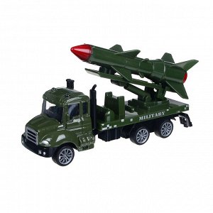 ИГРОЛЕНД Машина в виде военной техники, инерция, ABS, металл, 11, 2x4, 3x5, 3см