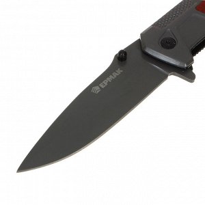 ЕРМАК Нож туристический складной, 23,5см, нерж. сталь, дерево