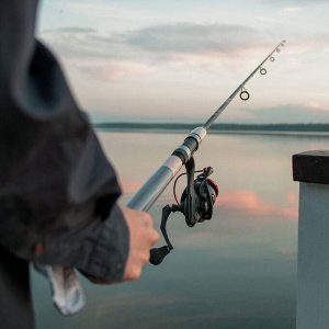 AZOR FISHING Спиннинг "Ренегад", штекерный, карбон, 2,4м, тест 5-25гр.