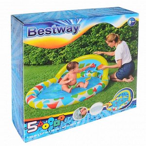 BESTWAY Бассейн детский Splash & Learn, 120x117x46см, 52378