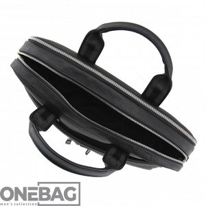 Сумка мужская ONEBAG большая на короткой ручке и регулируемом плечевом ремне(min:975, max:1575)