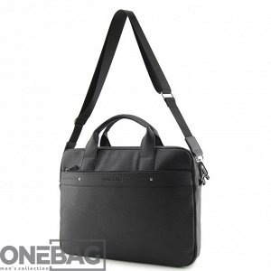 Сумка мужская ONEBAG большая на коротких ручках и регулируемом плечевом ремне(min:975, max:1575)