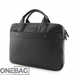 Сумка мужская ONEBAG большая на коротких ручках и регулируемом плечевом ремне(min:975, max:1575)