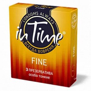 Презервативы in Time № 3 Fine (3 шт)