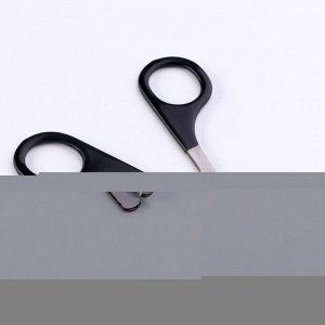 Ножницы-когтерезы большие, отверстие 10 мм, чёрные