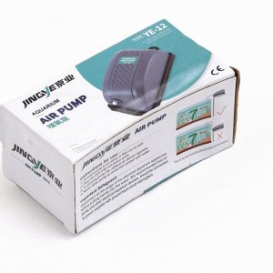 Компрессор для аквариума JINGYE YE-12, для аквариума, 3,5 л/мин, 3 Вт