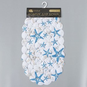 SPA-коврик для ванны на присосках SAVANNA «Морские звёзды», 38?68 см