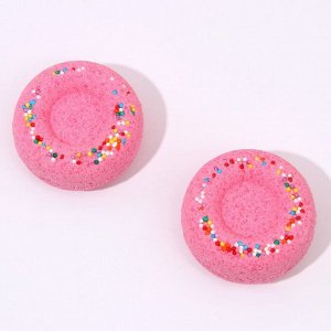 Набор бурлящих пончиков для ванны «Чудес!», 2 шт. по 65 г, цветочный букет