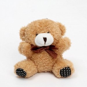 Мягкая игрушка "Медведь" на брелоке, цвет МИКС