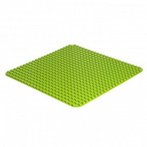 Пластина-основание для конструктора, 38,4 x 38,4 см, цвет салатовый