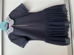 Школьное платье Розовый Какаду