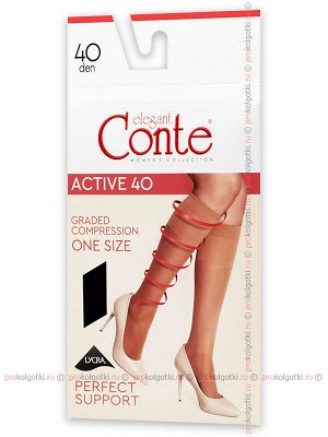 CONTE, ACTIVE 40 knee-highs