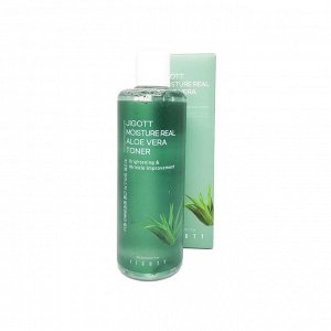 JIGOTT Тонер для лица Moisture Real Aloe Vera, 300мл