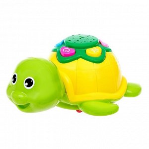 ZABIAKA Музыкальная игрушка «Черепаха», световые и звуковые эффекты