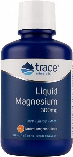 Trace lonic Magnesium Catrate 300mg, 473мл. Магний