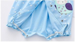 Песочник для девочки,  декорирован аппликацией,  цвет голубой