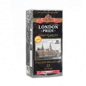 Черный London Pride "Английский завтрак", 25 пакетиков