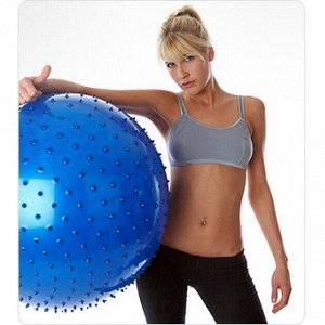 Мяч для фитнеса с массажными шипами 65 см
