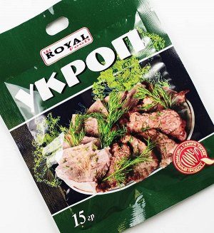 Зелень сушеная Укроп 15г. Royal Food/100шт.