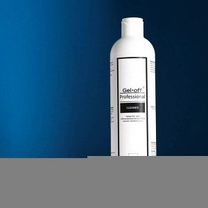 Средство для обезжиривания ногтей и снятия липкого слоя Gel*off Cleaner Professional, 400 мл