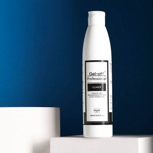 Средство для обезжиривания ногтей и снятия липкого слоя Gel*off Cleaner Professional, 250 мл