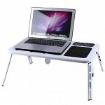 Портативный столик для ноутбука с охладителем E-Table