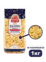 Макаронные изделия Мартин Листики в/с 400гр./20шт