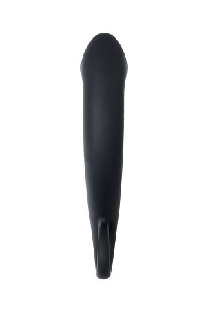 Анальный стимулятор TOYFA POPO Pleasure Dorado, водонепроницаемый, силикон, черный, 18 см, ? 3,5 см