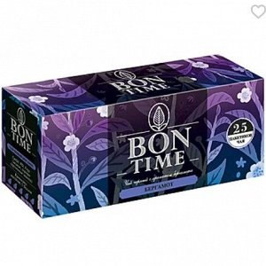 «Bontime», чай черный с ароматом бергамота, 25 пакетиков, 50 г