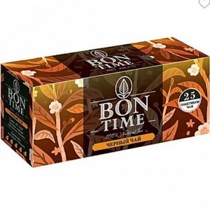 «Bontime», чай черный, 25 пакетиков, 50 г