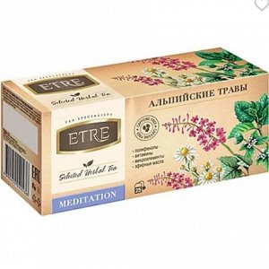 «ETRE», чайный напиток Meditation Альпийские травы, 37 г
