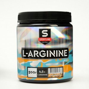 Аргинин SportLine Nutrition L-Arginine, Мандарин, спортивное питание, 500 г