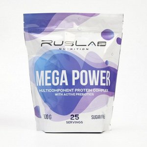 Протеин RusLabNutrition Mega Power Шоколад, 800 г
