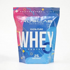 Протеин RusLabNutrition Whey 100 % pure, Шоколад, 800 г