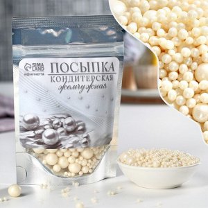 Жемчужная кондитерская посыпка KONFINETTA, 50 г.