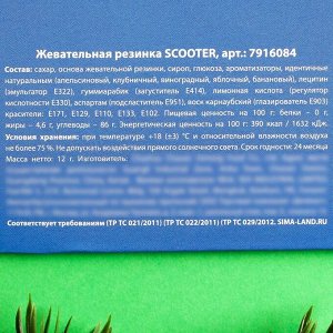 Жевательная резинка в блистере "НГстол соберин", 12 г.